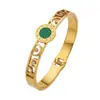 Pulseira de Aço Titânio para Mulheres, Estilosa de Alta Qualidade, Números Romanos, Design de Nicho, Pulseira de Aço Inoxidável da Moda com Fecho