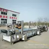 Linha de produção de pipoca produtos de feijão equipamento de fritura de bolha de feijão prato pré-fabricado Cabeça de Leão Máquina de fritura de carne crocante pequena