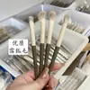 Pincel de Sombra para Pelo de Raposa do Ártico Grande Aplicação de Cor Base Tingimento Detalhe Meio Leque Sombra do Nariz Natural Pelo Animal de Cangzhou