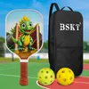 Suporte de Raquetes Placa Fibra de Carbono Profissional Pick Ball Crianças Conjunto Completo Suporte de Raquetes Cricket pickleball Prateleira para Placas
