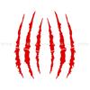 Adesivo de garra do diabo para comércio exterior transfronteiriço, adesivo à prova d'água para arranhões, adesivo para lâmpada, adesivo para sobrancelha, adesivo para carro, adesivo de garra do diabo, adesivo personalizado para locomotiva modificada