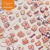 Tomoni finas y resistentes pegatinas para uñas populares lindas pegatinas para uñas fábrica al por mayor oso sonriente Maillard japonés 3508