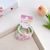 Diadema de Color Caramelo para Niños y Niñas, Diadema Linda de Dibujos Animados para Niñas, Goma para el Pelo de Bebé, Goma Pequeña, Accesorios para el Cabello Estilo Coreano