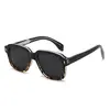 Gafas de Sol Cuadradas de Moda Europeas y Americanas Clavo de Arroz Retro Gafas de Sol Polarizadas de Enchufe de Alta Calidad para Hombres Protección UV para Exteriores