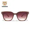Nuevas Gafas de Sol Transfronterizas para Hombre, Protección UV, Accesorios para el Puente Nasal, Gafas de PC para Mujer, Patillas de Clip, Sensación de Alta Gama, Lote Mixto