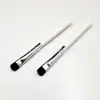 Venta al por mayor de fábrica mini individual de nailon para el cabello Pincel para sombras de ojos Pincel para delineador Pincel de relleno portátil un juego herramienta de maquillaje