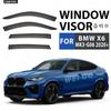 Adecuado para BMW X6 protector de lluvia deflector de ventana lateral visera de ventana BMW X6 E71 F16 G06