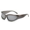 Nuevos lentes de sol de moda futurista y moderna transfronteriza para hombre, para ciclismo y deportes, estilo Y2K, para un hottie millennial