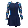 Nuevo Traje de Baño para Mujer Gordita que Cubre el Vientre, Falda Adelgazante Simple para Mujer, Conservador, Reunión de Pecho Grande, Traje de Baño para Aguas Termales