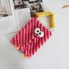 Hermosos Elementos Alto Valor de Color Colgante Caja de Pañuelos para Coche Creativo Pequeño Monstruo Celebrante de Internet Caja de Papel Raya Oblicua Bolsa de Papel