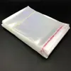 Bolsa autoadhesiva de OPP de seda de doble cara 6 con colgante para pulsera y collar, bolsa de plástico transparente 7*12cm bolsa para embalaje de joyería 1000 primero