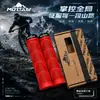 Manoplas de mountain bike, manoplas confortáveis absorventes de choque com trava de liga de alumínio, manoplas universais para bicicletas de terra e BMX