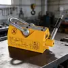 Dispositivo de elevación con imán permanente con 2.5 veces la fuerza de succión, ventosa de 600 KG, imán magnético fuerte industrial para levantar hierro de 1T-23 toneladas