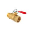 Fornecedor Fabricante Válvula de Esfera de Cobre para Compressor de Ar, Válvula de Esfera Pneumática Pequena, Pequena 1/42 Polegada, 3/8 Polegada, Válvula de Cobre de Esfera Barbada