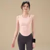 Alças Duplas nos Ombros, Bojo Integrado, Respirável, Malha de Ajuste ao Corpo com Patchwork, Colete Esportivo para Primavera e Verão