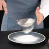 Colador malla de acero inoxidable fuga cuchara espumadera hogar olla caliente cuchara de pimienta separación de escoria cocina frito pantalla de filtro cuchara filtro de aceite