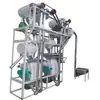 Molino de Harina de Trigo de Doble Máquina, Maquinaria de Procesamiento de Alforfón, Avena, Maíz y Granos Mixtos, Equipo de Molienda de Harina