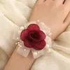 Suministro Transfronterizo Al por Mayor Set de Ramillete de Muñeca para Novios Boda Suministros para Fiestas Bodas en Stock Sw618