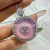 Pingente Banhado a Prata com Calcedônia Verde Gelo de Alta Qualidade e Inlay de Jade Ovo de Pombo Verde Imperial