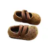 Sapatos Mary Jane para meninas, nova coleção de outono, sapatos de princesa com sola macia, para crianças de 3 a 6 anos, estampa de bolinhas, estilo retrô, sapatinhos de couro, sapatos baixos