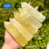 Vendas Diretas de Fábrica Transfronteiriças 5-10 cm Coluna de Citrino Natural Coluna de Ombro Único Prisma Hexagonal Decoração de Móveis Ornamentos