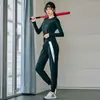 Ropa de Fitness para Mujer Yoga, Talla Grande, Corte Holgado, Elástica, Suave, Adelgazante, Deportiva, para Correr, Pérdida de Peso, Transpirable, Secado Rápido, Traje