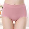 Calzones Talla Extra Grande 100.00 kg-115.00 kg para Mujeres Gorditas Color Sólido Algodón Cintura Media-Alta Faja Abdominal para Mamás de Mediana Edad