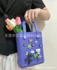 Bolsa de Praia Nova Transfronteiriça de EVA com Furos DIY Pequena de Verão para Viagem Armazenamento Bolsa de Mão Bolsa de Praia de EVA com Furos