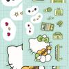 8 Colagem de Gatinhos Fofos para Laptop, Caderno, Capa de Celular, Garrafa Térmica, Adesivo Decorativo à Prova d'Água para DIY