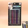 Acessório de Maquiagem para Olhos com Strass Único, Maquiagem Facial com Pérolas, Strass para Rosto de Palco Infantil, Arte de Unhas com Strass no Canto do Olho