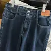 Ropa para Mujer Tallas Grandes 200/ 150kg Pantalones de Mezclilla Cintura Alta Ajustados Casuales Sueltos Ajustados Acampanados 3378