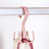 Ganchos Organizadores para Armario para Uso en Casa, Estante Giratorio de Cuatro Garras para Montar en la Pared para Dormitorio, Almacenamiento de Bolsas, Perchero para Ropa de Dormitorio, Colgador de Bolsos