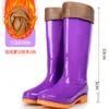 Botas de lluvia para mujer, resistentes a ácidos, impermeables, de caña media y cortas para verano, antideslizantes, resistentes al desgaste, zapatos de goma para todo tipo de clima para mujer