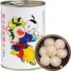 Melocotón Rosa en Cubos Enlatado Guangxi 850g Fruta de Melocotón Instantánea Enlatada Materias Primas Especiales para Horneado Bebida Té con Leche