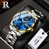 Relógios de Ouro Amazon Feitos Sob Medida Atacado Masculino Comércio Exterior Masculino Feito Sob Medida Relógios Mecânicos Suíços Quartzo