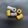 Tapa de Rosca para Mango de Red de Pesca de Aleación de Aluminio con Interfaz de 8 mm y Diámetro Interior de 16 mm, Conector Roscado Accesorio de Conexión para Red de Pesca