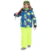 Traje de Esquí Phibee Phoebe Elefante Transfronterizo para Niños Dos Piezas Niños Grandes Doble Tabla Impermeable y Cortavientos Engrosado