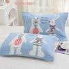 Toalla de almohada acolchada de dibujos animados 52 x 78 algodón y funda de almohada engrosada individual dormitorio de estudiante alto valor de color toalla de almohada al por mayor