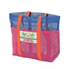 Bolsa de Malla para Playa de Entrega Inmediata, Gran Capacidad, Almacenamiento de Juguetes para Niños, Bolsa Portátil para Nadar, Bolsa de Almacenamiento para Mundo Acuático de Playa