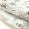 Fornecedores de organza com estampagem prateada atacado seda brilhante fio de vidro douramento tecido de saco de organza