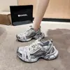 Zapatillas Deportivas Transpirables de Malla con Suela Gruesa, Estilo Vintage, Tejido de Araña, Correa con Letras 'Dad', para Hombre y Mujer, Novedad Otoño 2025