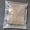 Bolsas com Zíper Fosco Transparente CPE em Estoque para Roupas, Lingerie, Meias e Acessórios Bolsas Transparentes Autoadesivas