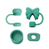 Explosões transfronteiriças Stanley cup porta-canetas 10mm tampa de palito laço de silicone plugue anti-vazamento kit com 4 peças à prova de poeira anti-vazamento