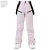 Nuevos Pantalones de Esquí para Hombres y Mujeres, Pantalones de Esquí con Peto, Resistentes al Viento de Invierno, Impermeables, Cálidos y Engrosados, Pantalones de Esquí de Tabla Única y Tabla Doble