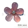 Pasador Nuevo Gama Alta Clip Pequeño de Flor Clip para Flequillo Pinza Pequeña para Frente Pinza Lateral de Hada del Bosque Pasador Pasador