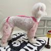 Pantalones para Perro Teddy con Estampado de Leopardo Antisucios Salida estampado de leopardo que Oso Teddy Antisucios y Antipolvo Ropa Universal
