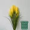 Buquê de Grama Rabo de Raposa Artificial, Buquê de Grama Dia Ensolarado, Capim dos Pântanos, Flores Artificiais, Decoração de Casa, Grama Cebola, Plantas Verdes para Paisagismo