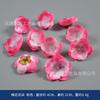 Flores Artificiales en Tonos Rosados, Tocado Floral, Decoración para Falda Hanfu, Flores de Seda, Horquilla para el Cabello de Estilo Antiguo, Accesorios Hechos a Mano DIY