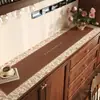 Alfombrilla protectora para encimera de aparador de comedor simple, modelo nuevo 2026, no lavable, tacto de alta gama, alfombrilla anti-suciedad para zapatero de entrada, alfombrilla para mueble de TV
