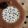 Posavasos Absorbentes de Agua de Secado Rápido Estilo Chino para Salones de Té, Posavasos Antideslizantes y Aislantes Térmicos de Tierra de Diatomeas para Tazas de Té, Posavasos Redondos y Cuadrados Drenantes